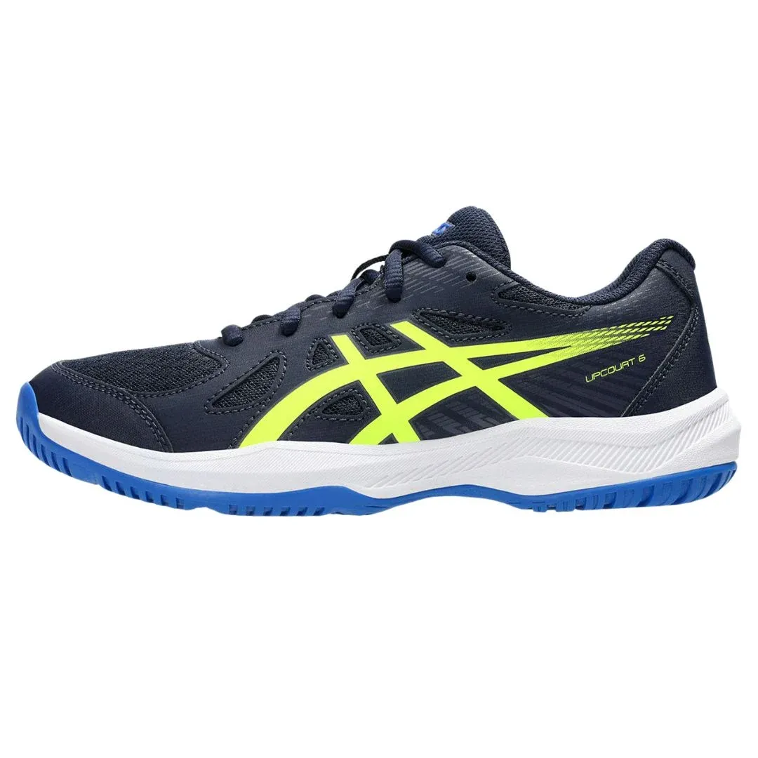 Asics Upcourt 6 GS Midnight/Safety Yellow – Bild 2