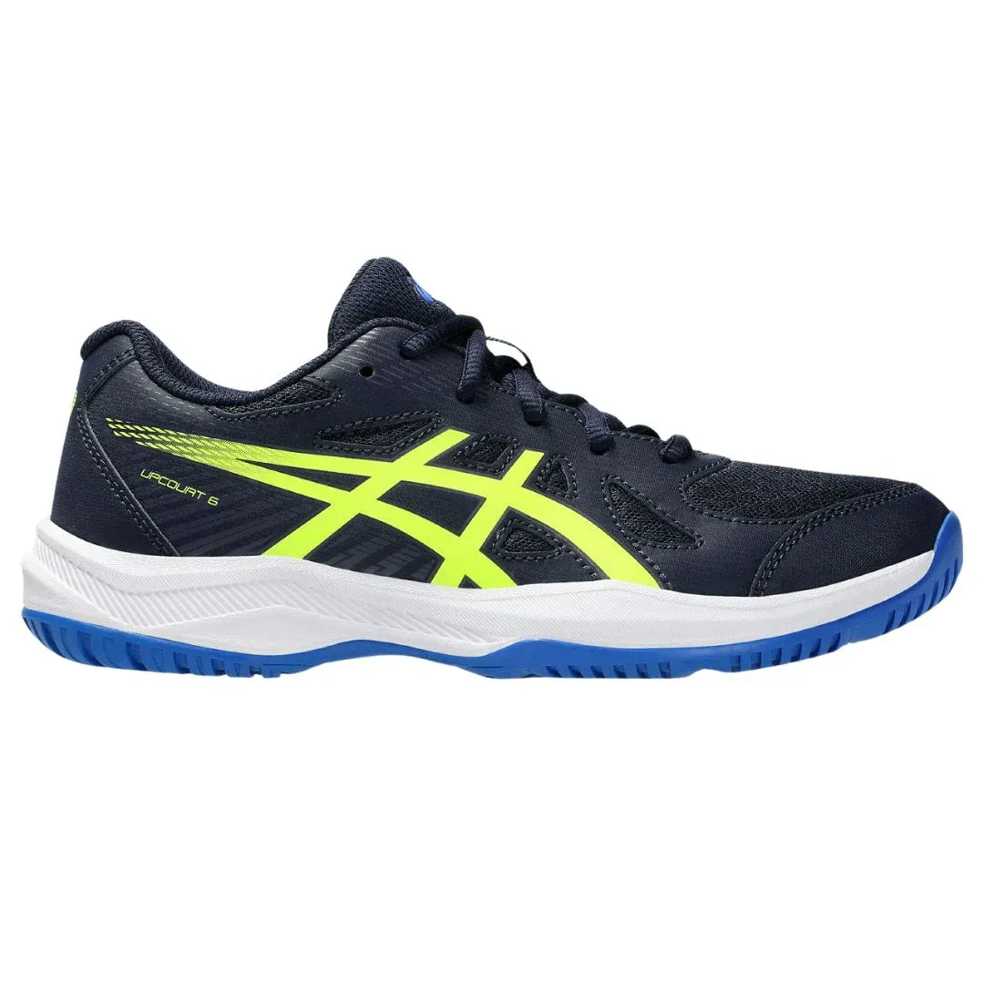 Asics Upcourt 6 GS Midnight/Safety Yellow